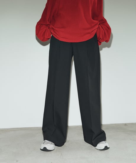 【FINE】straight-leg trousers/2color/3size