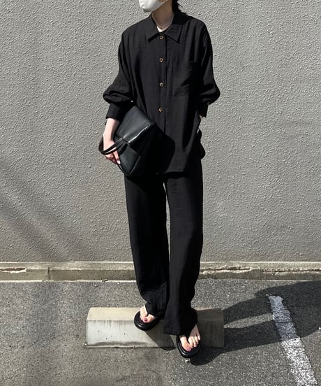washer sheer pants（set up対応）/2color