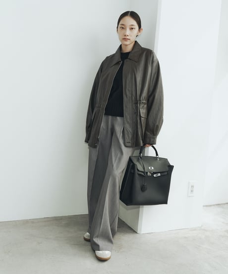 【FINE】straight-leg trousers/2color/3size