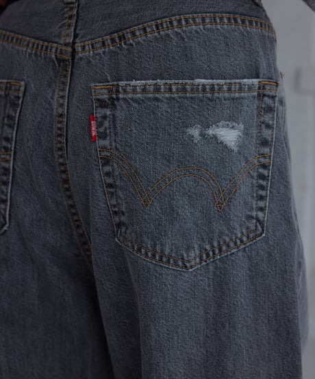 ［FASHIRU × EDWIN］vintage wide straight denim(Japan made)/3size/2color