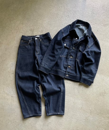oversized denim jacket/2color（setup対応）