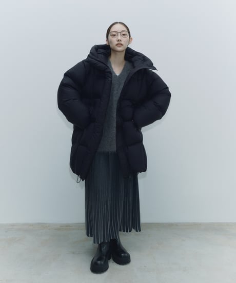 【FINE】hoodie down coat/3color<送料無料>