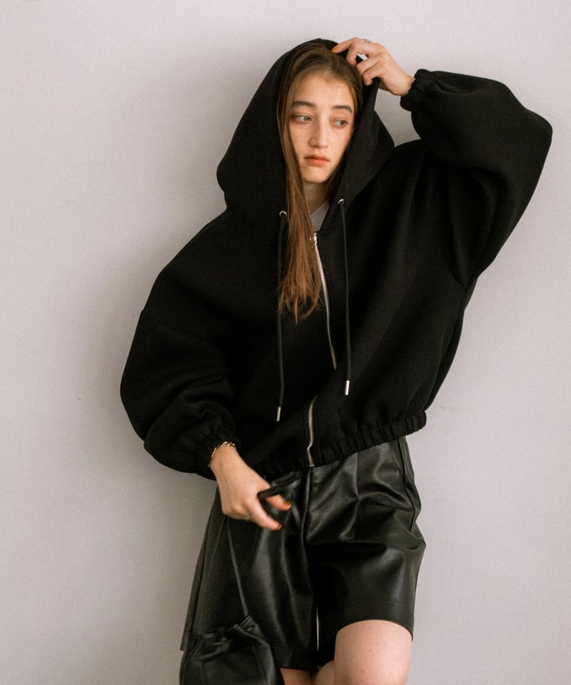 予約販売】volume bonding hoodie/2color | F A S H I R U
