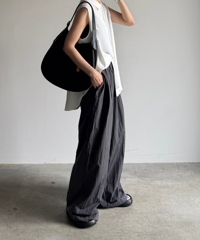 loose gloss shaka pants/3color | F A S H I R U