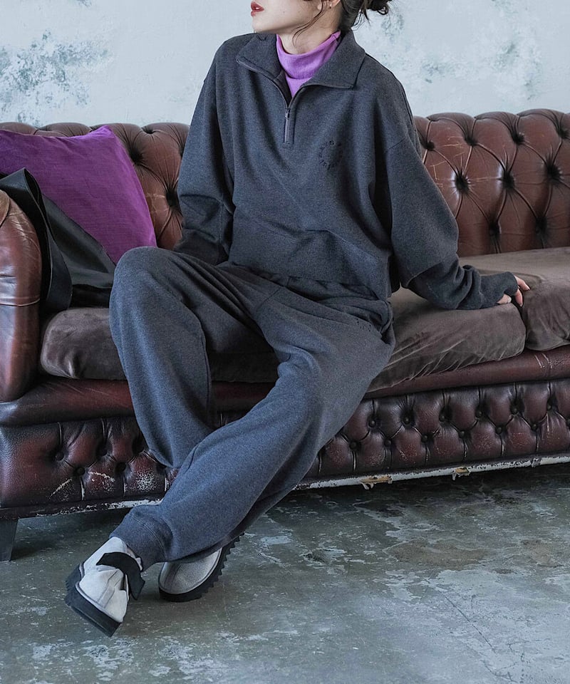 half zip sweat(japan made)/3color | F A S H I R U half zip sweat(japan made)/3color | F A S H I R U