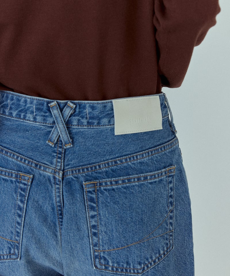 FASHIRU × SOMETHING］baggy fit Jeans(Japan made