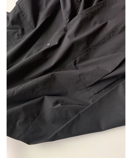 flared shirt op/2color