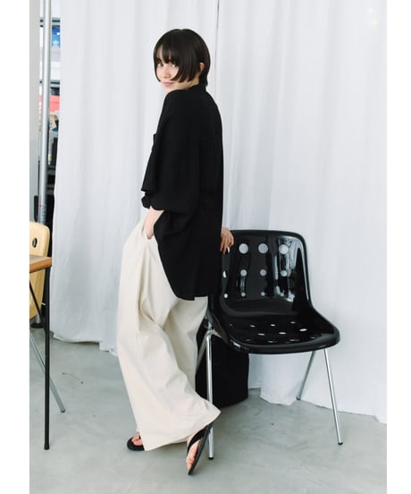relaxed dolman shirt / 2color