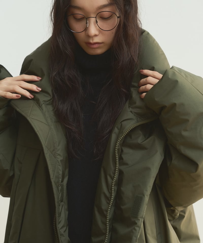 long puffer overcoat/3color | F A S H I R U