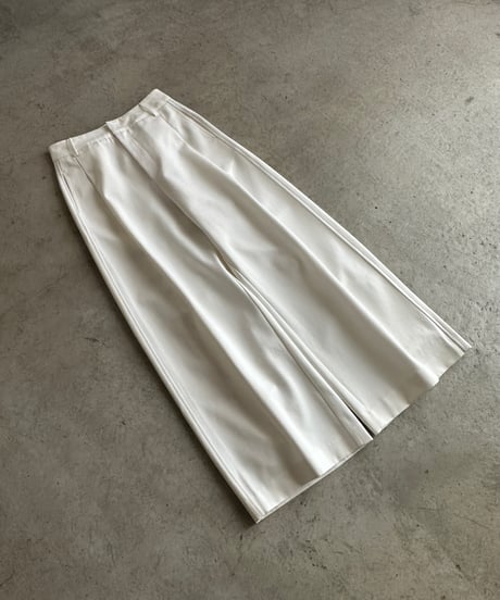 【FINE】tuck wide trousers/3size