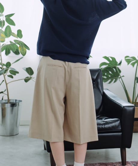 tailored half pants