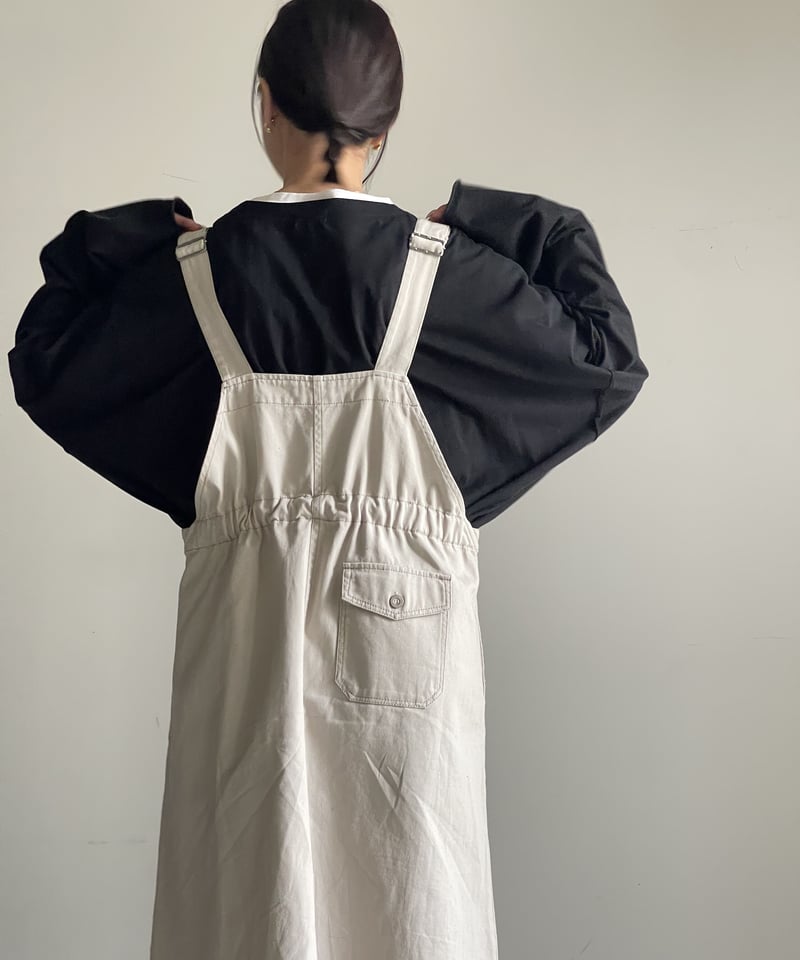 未使用 タグ付き ダントン ジャンパースカート サロペットスカート  