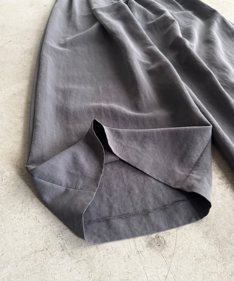 two tuck tencel wide slacks/2size/3color