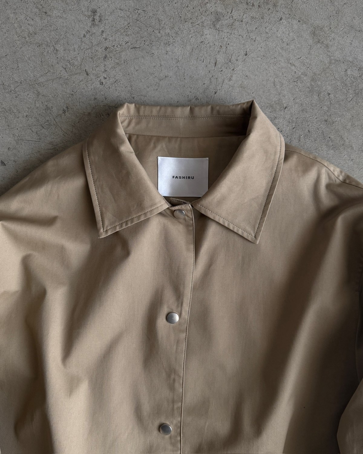 soutien collar coat -middle-/3color | F A S H I soutien collar coat -middle-/3color | F A S H I