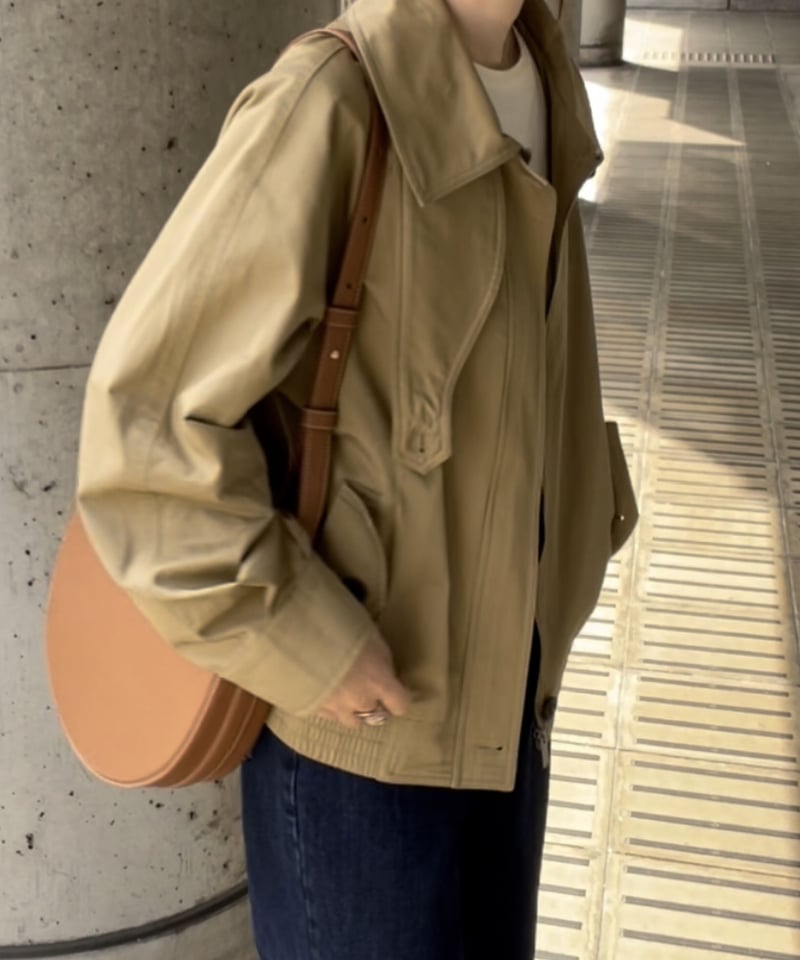 short trench blouson | F A S H I R U short trench blouson | F A S H I R U