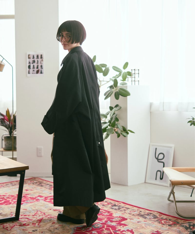 soutien collar coat - long/3color | F A S H I R U