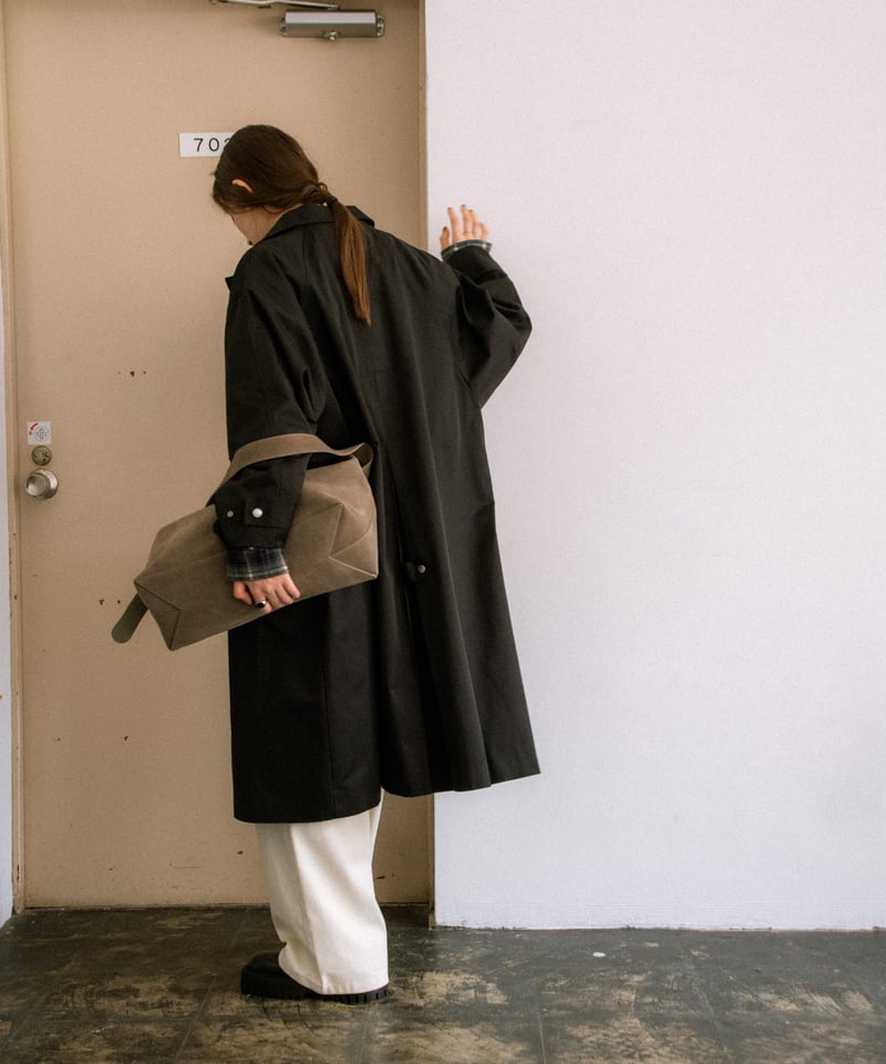 FASHIRU ステンカラーコート ミドル スプリングコート 再入荷調整中］soutien collar coat - middle/3color | F