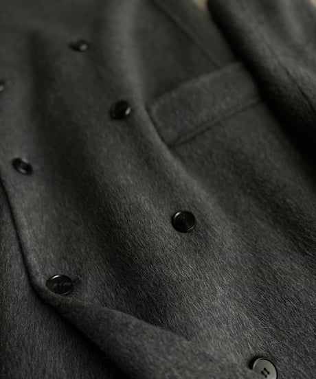 【FINE】wool chesterfield coat/2color