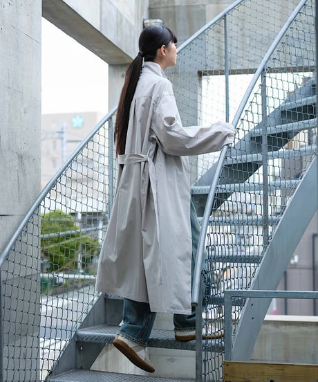airy light coat/2color