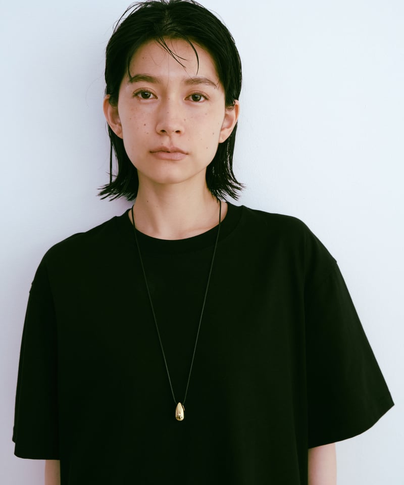 drop rope necklace/2color | F A S H I R U