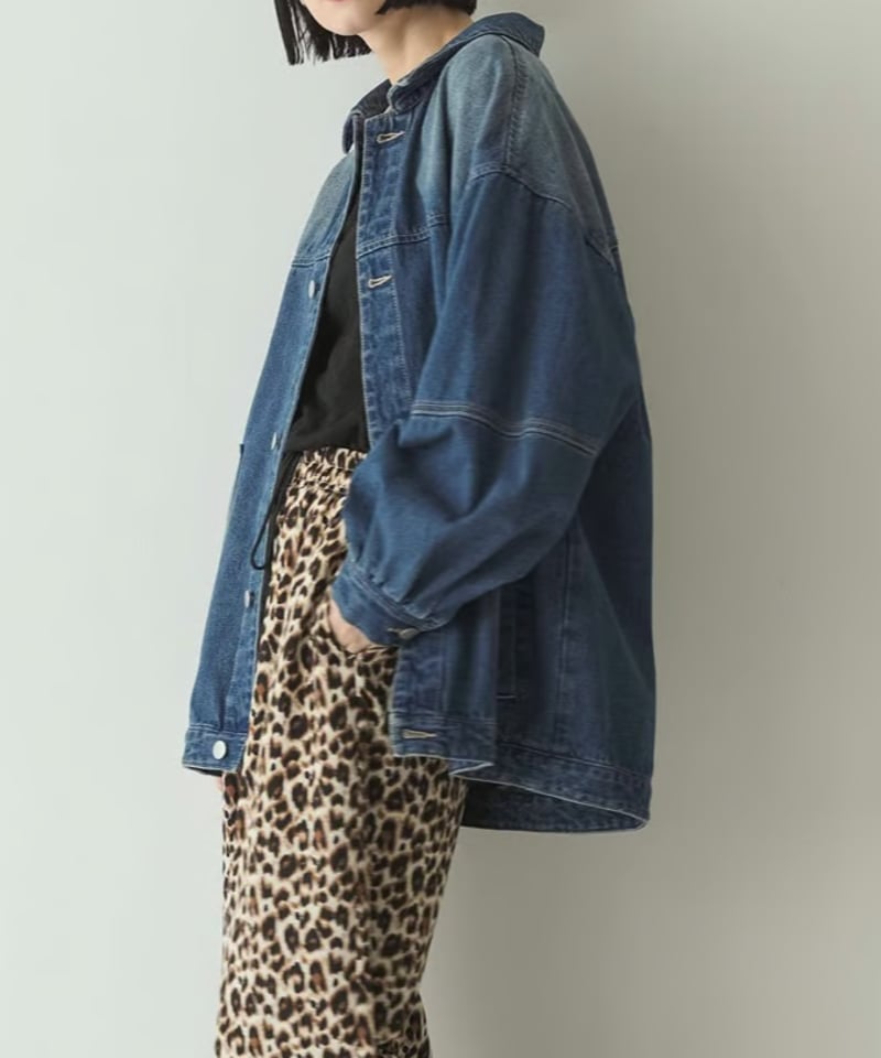 gradation denim jacket/2color | F A S H I R U gradation denim jacket/2color | F A S H I R U