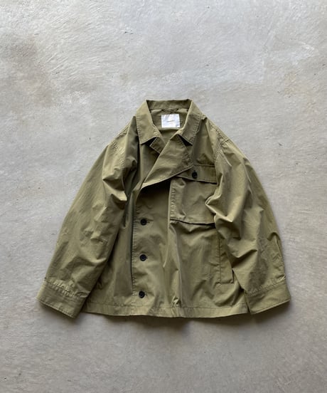 stand collar coverall/3color