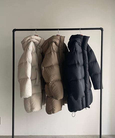 【FINE】hoodie down coat/3color<送料無料>