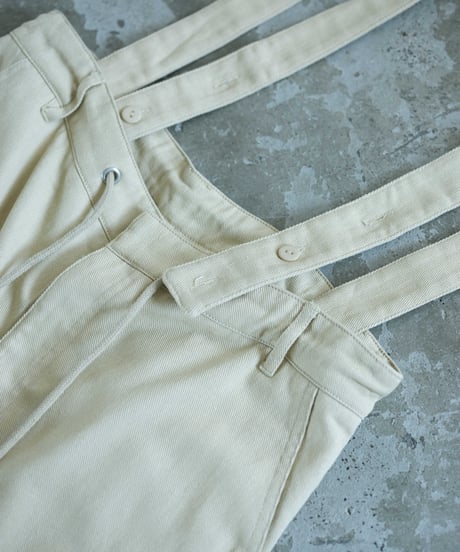 cargo pants with suspenders/2color