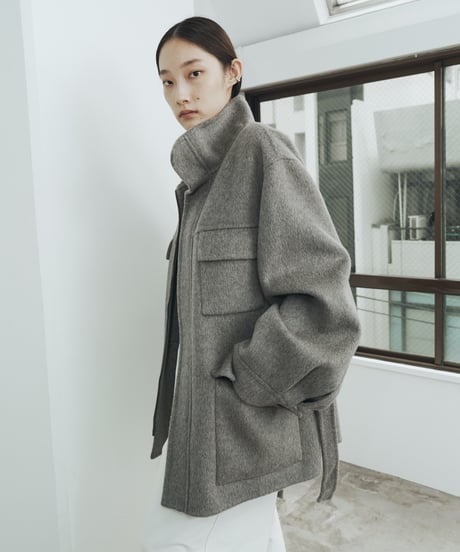 【FINE】wool cpo oversized jacket/2color