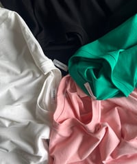 linen-like easy tee/4color