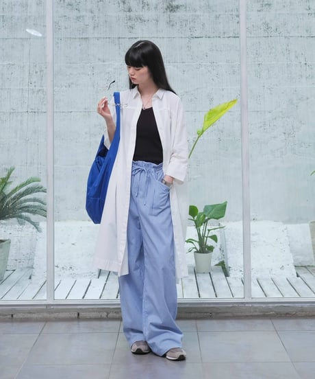stripe easy pants