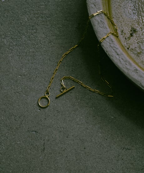 silver925 mantel necklace / 2color