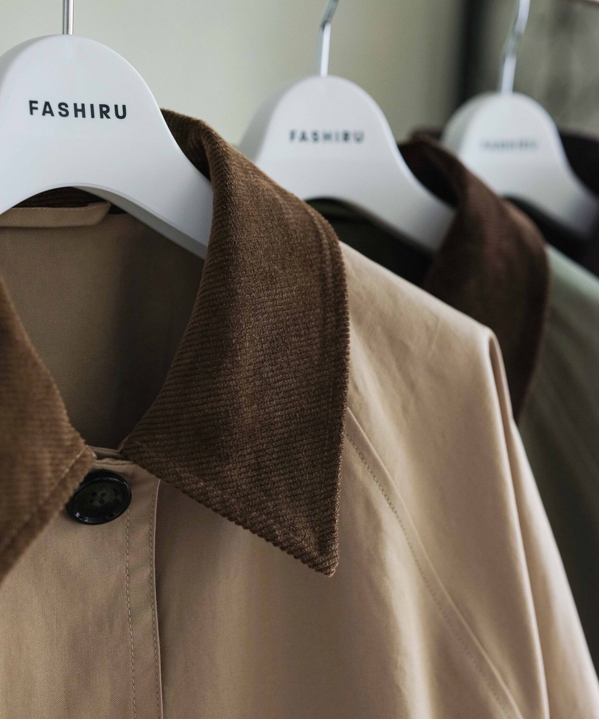 CD collar soutien collar coat/3color | F A S H