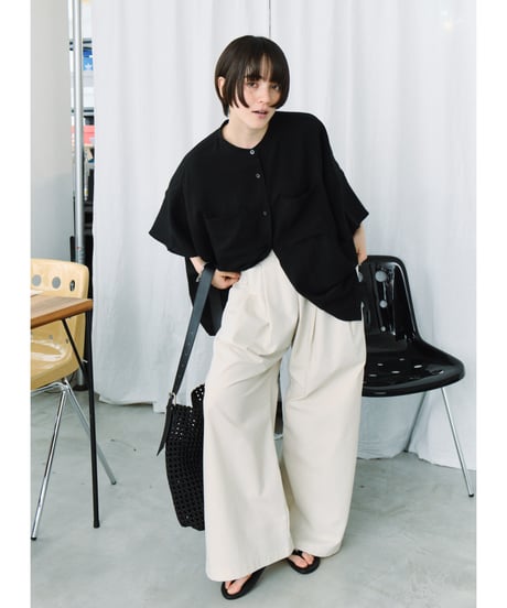 relaxed dolman shirt / 2color