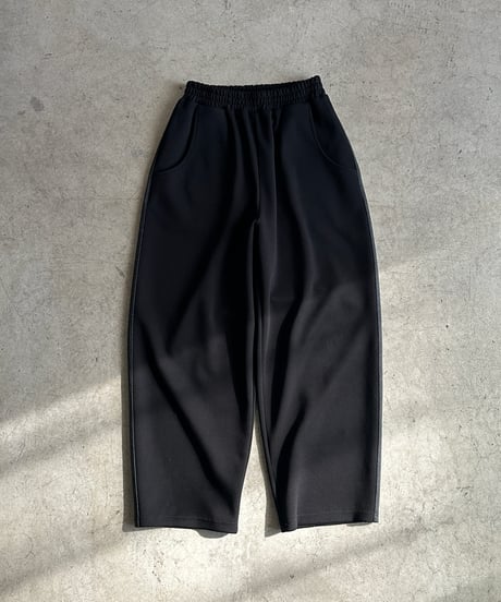 line curve sweat pants/2color