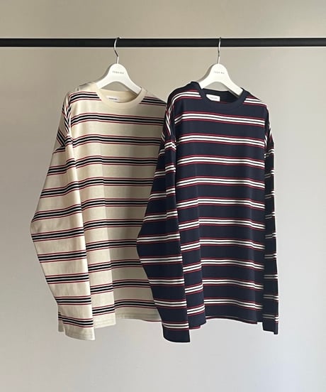 random border long T/2color