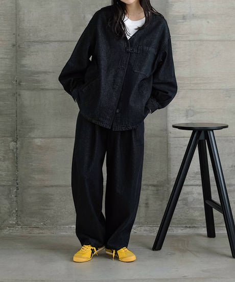 wide tapered denim / 2color / 3size