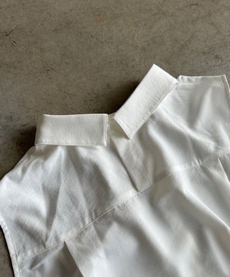 soft sleeveless airy blouse