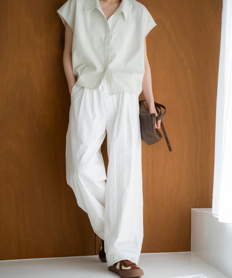 low rise easy pants