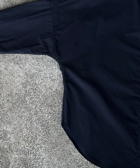 【FINE】stand collar minimal shirt / 2color