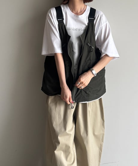 2way fishing nylon vest/2color