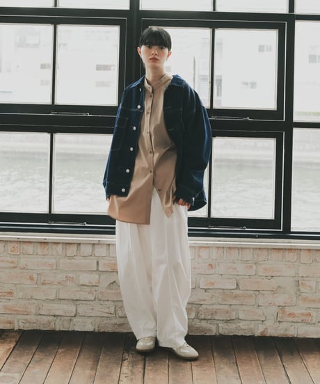oversized denim jacket/2color（setup対応）