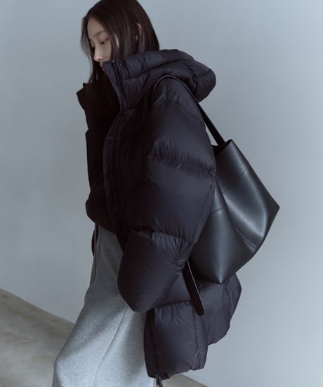 【FINE】hoodie down coat/3color<送料無料>