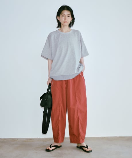 【NEW COLOR】back switching drawst pullover/2color