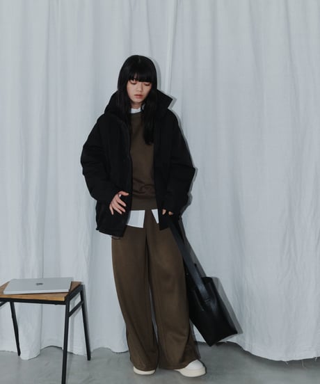pin tuck sweatpants / 2color（セットアップ対応）