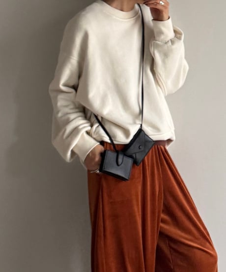 吊り裏毛 sweat pullover（set up対応）/4color