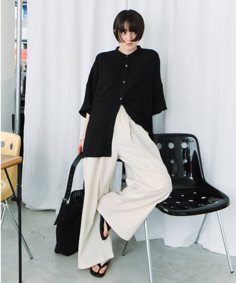 relaxed dolman shirt / 2color
