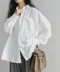 oversize shirt （white/yellow/pink）/3color