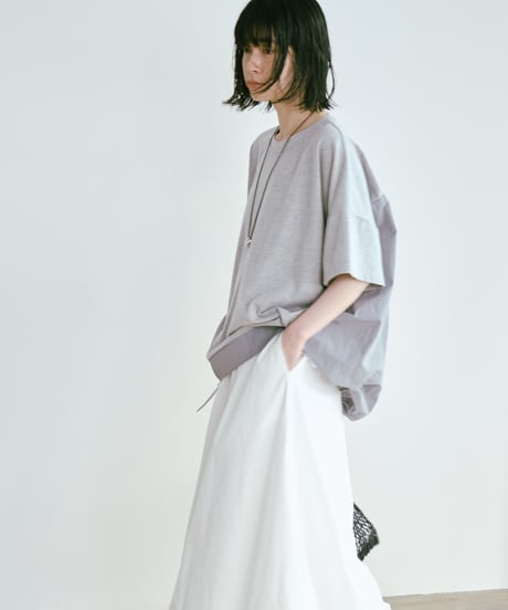 【NEW COLOR】back switching drawst pullover/2color