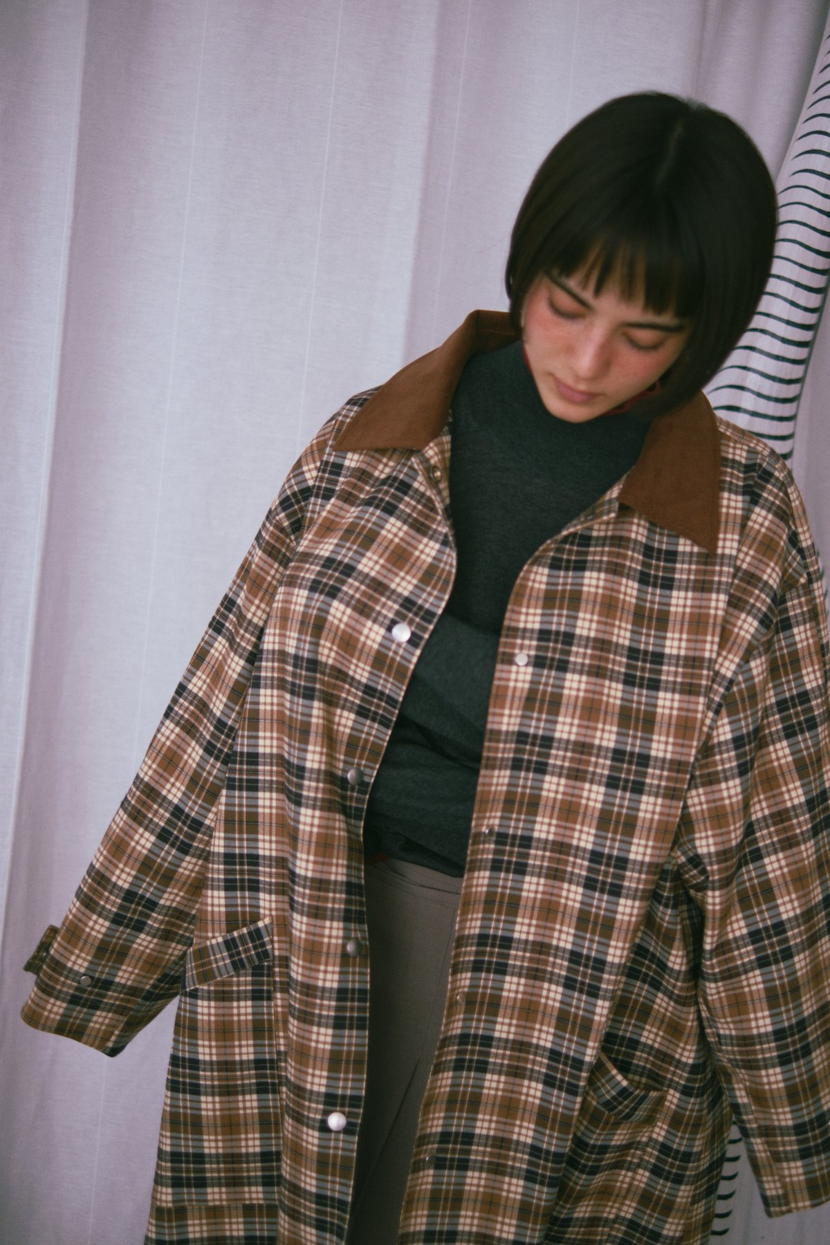 ジャケット・アウター FASHIRU soutien collar coat-long- 再入荷調整中］soutien collar coat - long/3color | F A